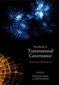Cover: The Handbook of Transnational Governance - Wiley