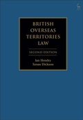 Cover: British Overseas Territories Law - Hart Publishing