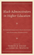Cover: Black Administrators in Higher Education - Hamilton Books