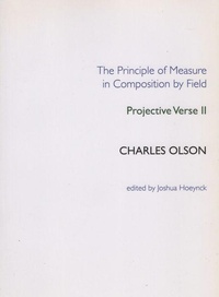 Enlarge image Cover: The Principle of Measure in Composition by Field - Chax Press