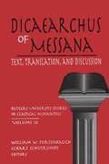 Cover: Dicaearchus of Messana - Routledge