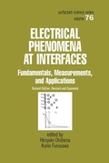 Cover: Electrical Phenomena at Interfaces - Routledge