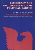 Cover: Democracy and the Organization of Political Parties - Routledge