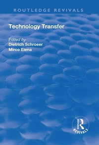 Enlarge image Cover: Technology Transfer - Routledge