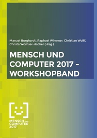Enlarge image Cover: Mensch und Computer 2017 - Workshopband - BoD - Books on Demand
