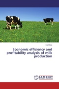 Cover: Economic efficiency and profitability analysis of milk production - LAP Lambert Academic Publishing