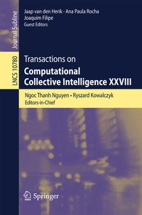Enlarge image Cover: Transactions on Computational Collective Intelligence XXVIII - Springer