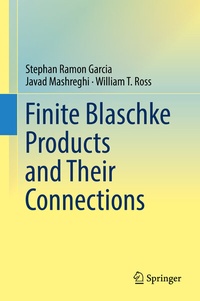 Abbildung von: Finite Blaschke Products and Their Connections - Springer