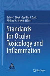 Enlarge image Cover: Standards for Ocular Toxicology and Inflammation - Springer