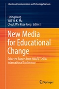 Cover: New Media for Educational Change - Springer