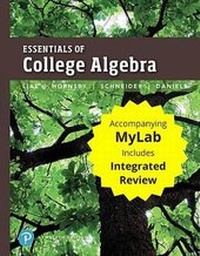 Enlarge image Cover: Essentials of College Algebra with Integrated Review Plus Mylab Math with Pearson Etext -- 24-Month Access Card Package - Pearson