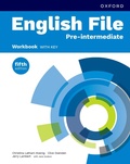 Cover: English File fifth edition: Pre-Intermediate: Workbook with key - Oxford University Press