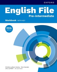 Enlarge image Cover: English File fifth edition: Pre-Intermediate: Workbook with key - Oxford University Press