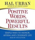 Cover: Positive Words, Powerful Results - Simon & Schuster Audio