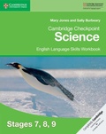 Cover: Cambridge Checkpoint Science English Language Skills Workbook Stages 7, 8, 9 - Cambridge University Press
