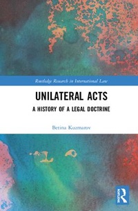 Abbildung von: Unilateral Acts - Routledge