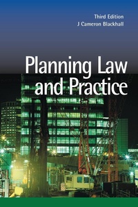 Bild vergrößern Bild: Planning Law and Practice - Routledge Cavendish
