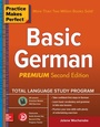 Cover: Practice Makes Perfect: Basic German, Second Edition - McGraw Hill LLC