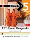 Cover: 5 Steps to a 5: AP Human Geography 2019 - McGraw Hill LLC
