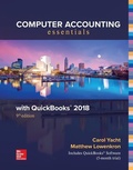 Cover: MP Computer Accounting Essentials Using QuickBooks 2018 - McGraw-Hill Education