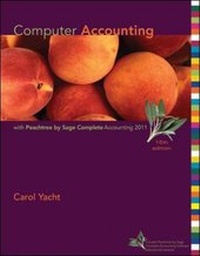 Abbildung von: Computer Accounting with Peachtree by Sage Complete Accounting 2011 - McGraw-Hill Professional