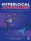 Cover: Hyperlocal Journalism - Routledge