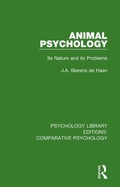 Cover: Animal Psychology - Routledge