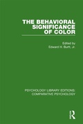 Cover: The Behavioral Significance of Color - Routledge