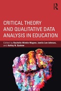Cover: Critical Theory and Qualitative Data Analysis in Education - Routledge