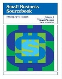 Enlarge image Cover: Small Business Sourcebook 25 V6 - Gale Cengage
