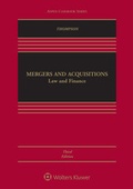 Cover: Mergers and Acquisitions - Aspen Publishers