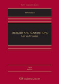 Abbildung von: Mergers and Acquisitions - Aspen Publishers