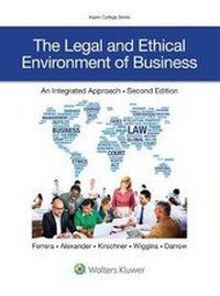 Enlarge image Cover: The Legal and Ethical Environment of Business - Wolters Kluwer Law & Business