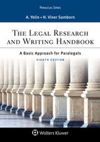 Abbildung von: The Legal Research and Writing Handbook - Wolters Kluwer Law & Business