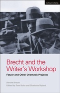 Cover: Brecht and the Writer's Workshop - Methuen Drama