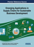 Cover: Emerging Applications in Supply Chains for Sustainable Business Development - IGI Global