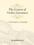 Cover: The Canon of Violin Literature - Rowman & Littlefield Publishers