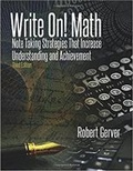 Cover: Write On! Math - Information Age Publishing