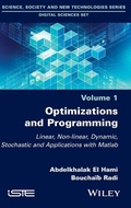 Cover: Optimizations and Programming - Wiley-ISTE