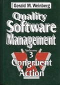 Cover: Quality Software Management: Congruent Action v. 3 - Dorset House Publishing Co Inc.,U.S.