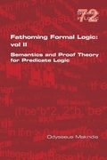 Cover: Fathoming Formal Logic - College Publications