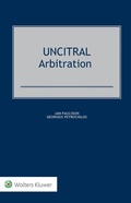 Abbildung von: UNCITRAL Arbitration - Kluwer Law International