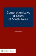 Cover: Corporation Laws & Cases of South Korea - Kluwer Law International