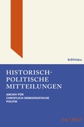 Cover: Historisch-Politische Mitteilungen - B&ouml;hlau