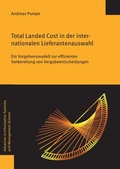 Cover: Total Landed Cost in der internationalen Lieferantenauswahl - Logos Berlin