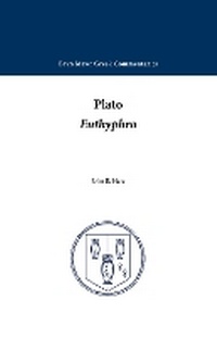 Enlarge image Cover: Euthyphro - Bryn Mawr Commentaries