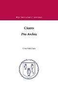 Cover: Pro Archia - Bryn Mawr Commentaries