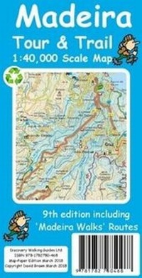Abbildung von: Madeira Tour & Trail Paper Map - Discovery Walking Guides Ltd