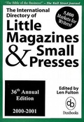Cover: International Directory of Little Magazines and Small Presses 2000-2001 - Dustbooks