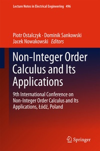 Abbildung von: Non-Integer Order Calculus and its Applications - Springer